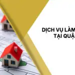 Dịch vụ làm sổ đỏ tại quận 3