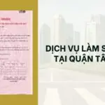 Dịch vụ làm sổ hồng tại Quận Tân Phú