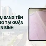 Dịch vụ sang tên sổ hồng tại Quận Tân Bình