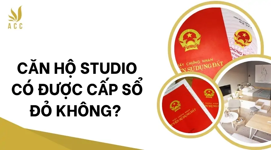 Căn hộ studio có được cấp sổ đỏ không