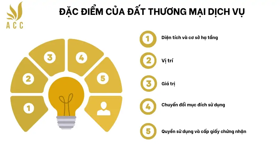 Đặc điểm của đất thương mại dịch vụ