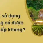 Đất sử dụng chung có được thế chấp không