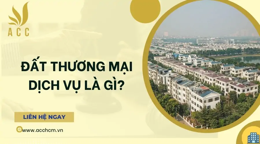 Đất thương mại dịch vụ là gì