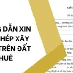 Hướng dẫn xin giấy phép xây dựng trên đất thuê