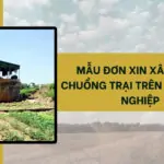 Mẫu đơn xin xây dựng chuồng trại trên đất nông nghiệp