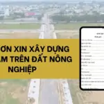 Mẫu đơn xin xây dựng nhà tạm trên đất nông nghiệp