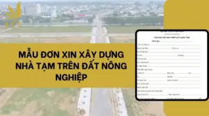 Mẫu đơn xin xây dựng nhà tạm trên đất nông nghiệp