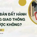 Mua bán đất hành lang giao thông được không