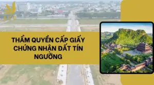 Thẩm quyền cấp giấy chứng nhận đất tín ngưỡng