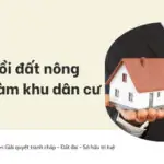 Thu hồi đất nông nghiệp làm khu dân cư