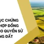 Thủ tục chứng thực hợp đồng tặng cho quyền sử dụng đất