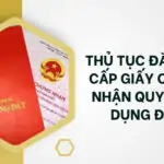 Thủ tục đăng ký cấp giấy chứng nhận quyền sử dụng đất