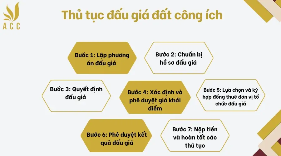 Thủ tục đấu giá đất công ích 