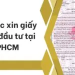 Thủ tục xin giấy phép đầu tư tại TPHCM