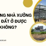 Xây dựng nhà xưởng trên đất ở được không