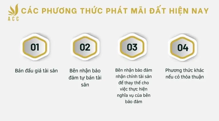 Các phương thức phát mãi đất hiện nay