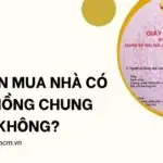 Có nên mua nhà có sổ hồng chung không