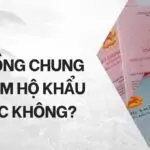 Sổ hồng chung có làm hộ khẩu được không