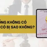 Sổ hồng không có mã vạch có bị sao không?