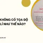 Sổ hồng không có tọa độ phải xử lí như thế nào?