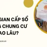 Thời gian cấp sổ hồng chung cư bao lâu