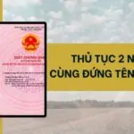 Thủ tục 2 người cùng đứng tên sổ hồng