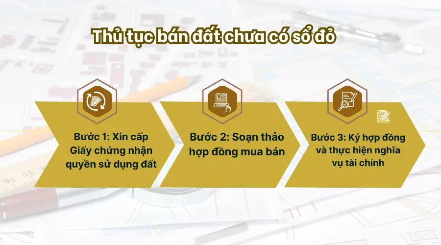 Thủ tục bán đất chưa có sổ đỏ