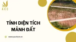 Tính diện tích mảnh đất