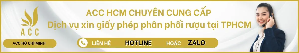 Dịch vụ xin giấy phép phân phối rượu tại TPHCM