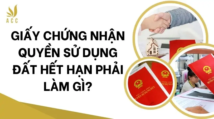 Giấy chứng nhận quyền sử dụng đất hết hạn phải làm gì