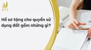 Hồ sơ tặng cho quyền sử dụng đất gồm những gì