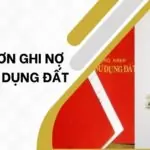 Mẫu đơn ghi nợ tiền sử dụng đất