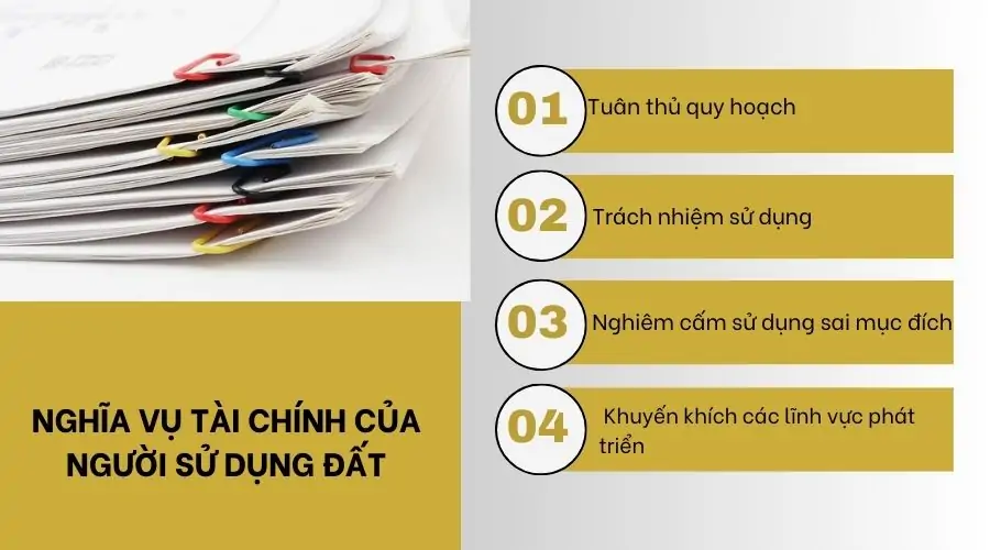 Nghĩa vụ tài chính của người sử dụng đất