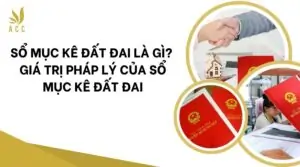 Sổ mục kê_ đất đai là gì Giá trị pháp lý của sổ mục kê đất đai_