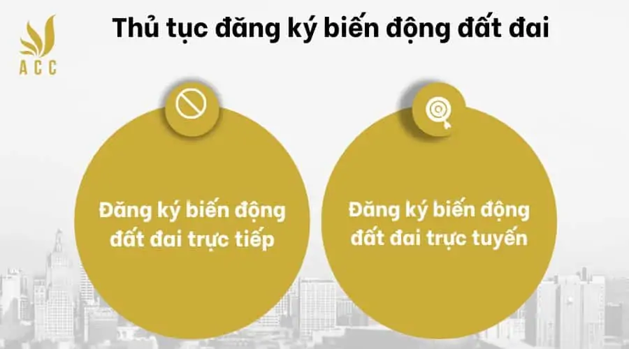 Thủ tục đăng ký biến động đất đai (1)