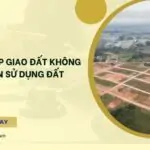 Trường hợp giao đất không thu tiền sử dụng đất (1)