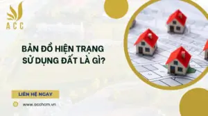 Bản đồ hiện trạng sử dụng đất là gì