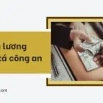 Bảng lương thượng tá công an_