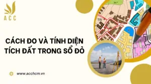 Cách đo và tính diện tích đất trong sổ đỏ