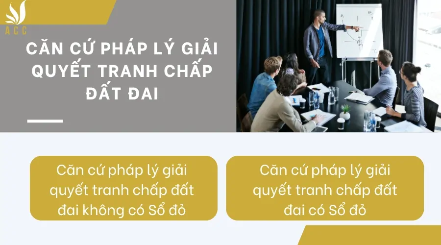 Căn cứ pháp lý giải quyết tranh chấp đất đai