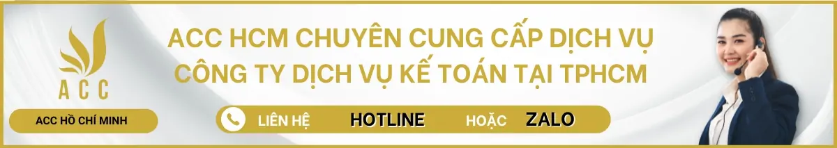 Công ty dịch vụ kế toán tại TPHCM của ACC HCM