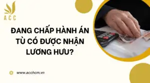 Đang chấp hành án tù có được nhận lương hưu