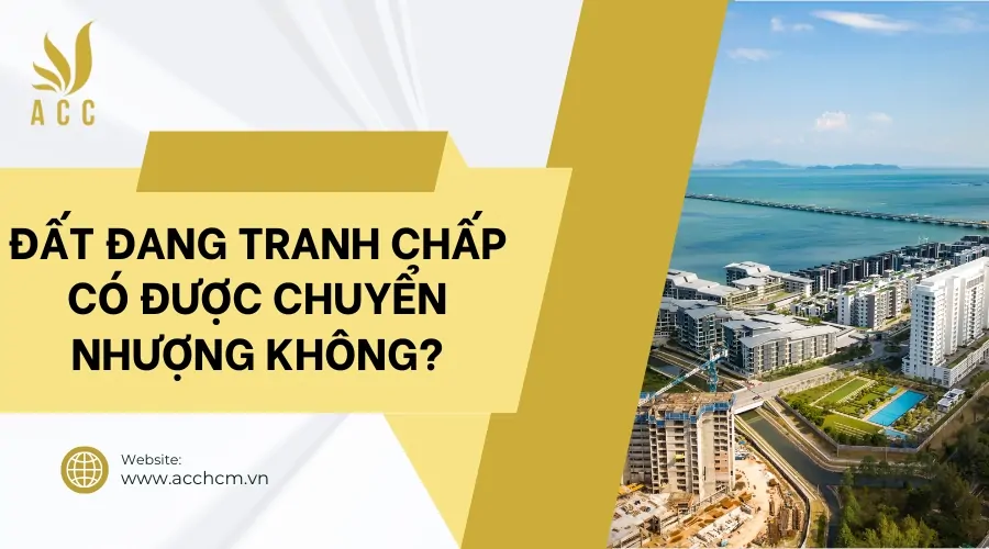 Đất đang tranh chấp có được chuyển nhượng không