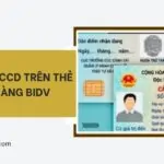 Cách đổi CCCD trên thẻ ngân hàng BIDV