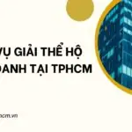 Dịch vụ giải thể hộ kinh doanh tại TPHCM