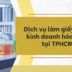 Dịch vụ làm giấy phép kinh doanh hóa chất tại TPHCM