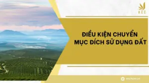 Điều kiện chuyển mục đích sử dụng đất