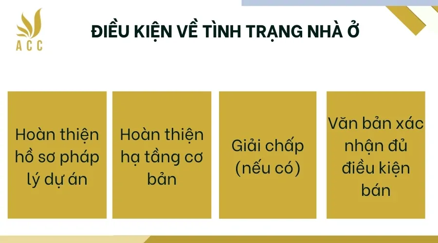 Điều kiện về tình trạng nhà ở