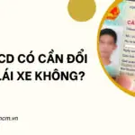 Đổi CCCD có cần đổi bằng lái xe không