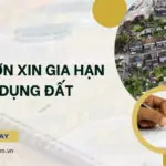 Mẫu đơn xin gia hạn sử dụng đất